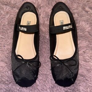 Miu Miu Ballet Flats Size 37